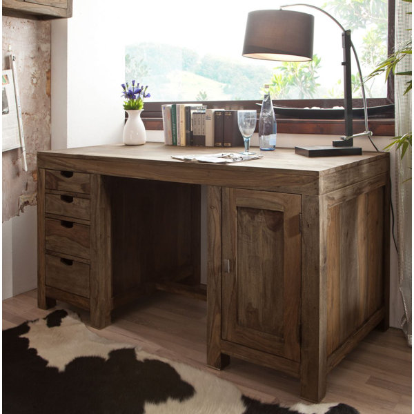 Massivmoebel24 Schreibtisch Nature | Wayfair.de